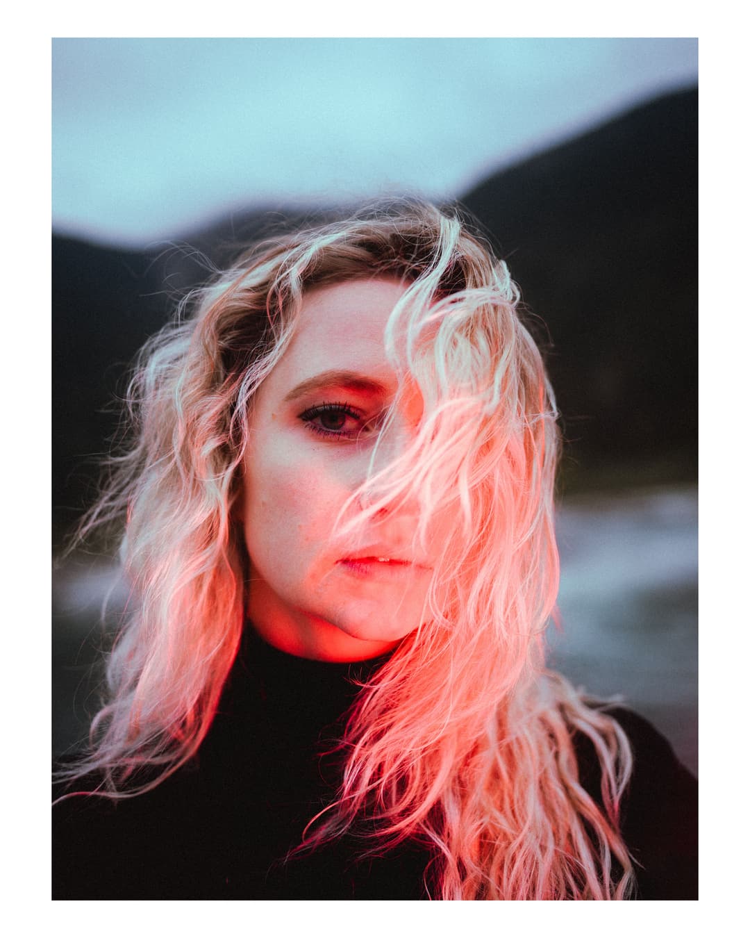 APPLE - editorial, mountains, portrait - photograph 4 of 6 by Marco Meyer, 2023