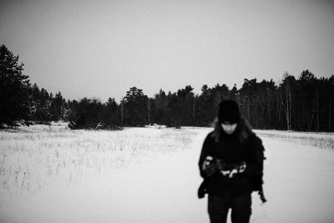 BLACK AND SNOW - b&w, black and white, landscape - photograph 2 of 9 by Marco Meyer, 2023