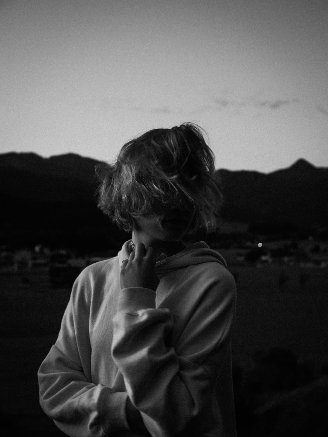 BLURRED - black and white, editorial, model - photograph 2 of 4 by Marco Meyer, 2021