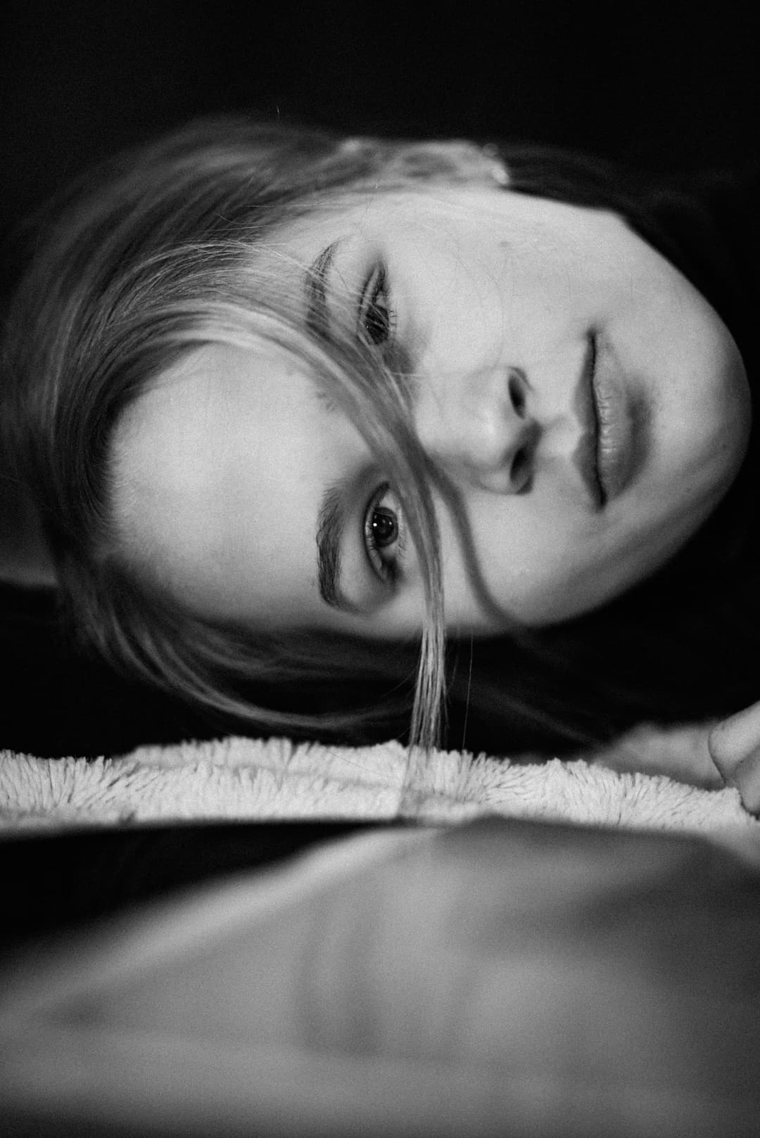 CASUAL LISTENING - available light, bavaria, black and white - photograph 11 of 16 by Marco Meyer, 2020