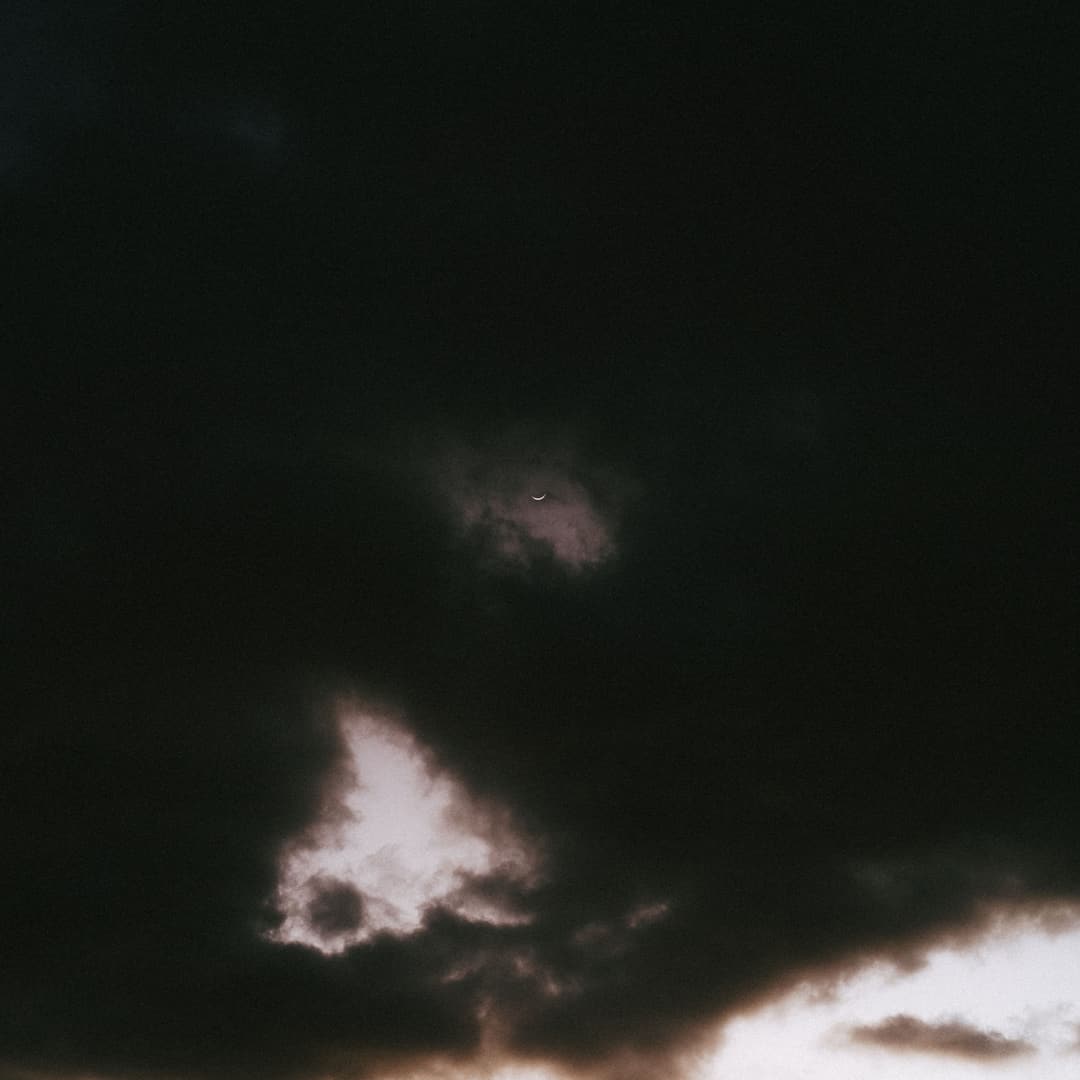 EVENING VIBES - clouds, landscape, moon - photograph 1 of 10 by Marco Meyer, 2022