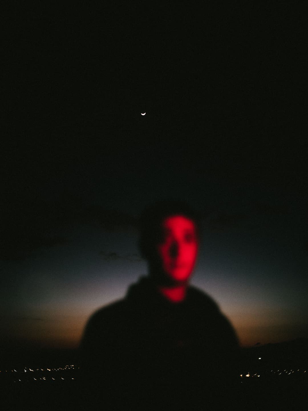 EVENING VIBES - clouds, landscape, moon - photograph 3 of 10 by Marco Meyer, 2022