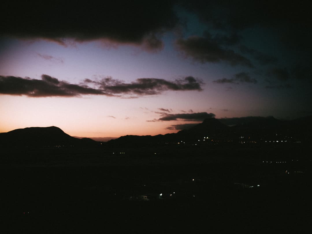 EVENING VIBES - clouds, landscape, moon - photograph 6 of 10 by Marco Meyer, 2022