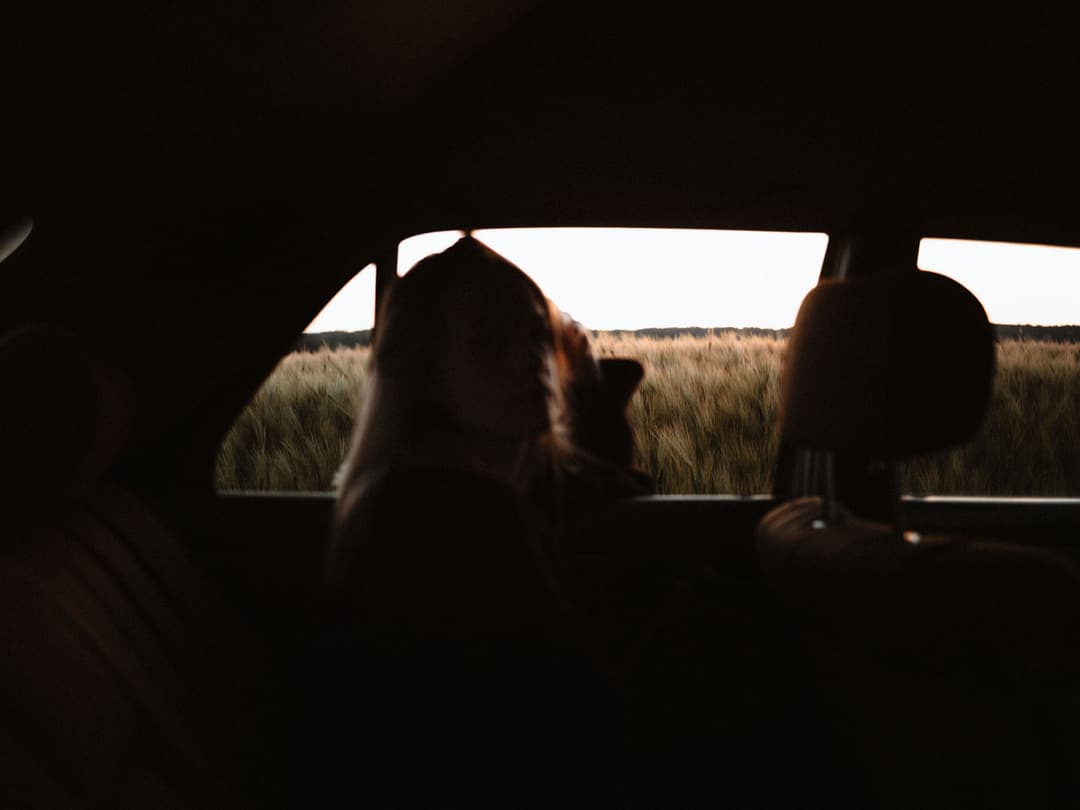 GIRL, CAR, SUNSET - portrait, editorial, outdoor - photograph 4 of 17 by Marco Meyer in Bavaria, Germany, 2025