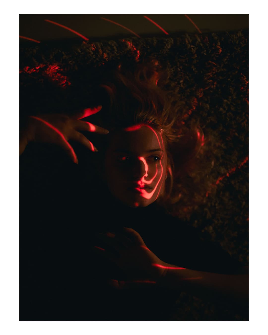 LIGHT ME UP - dark, editorial, female - photograph 5 of 12 by Marco Meyer, 2023