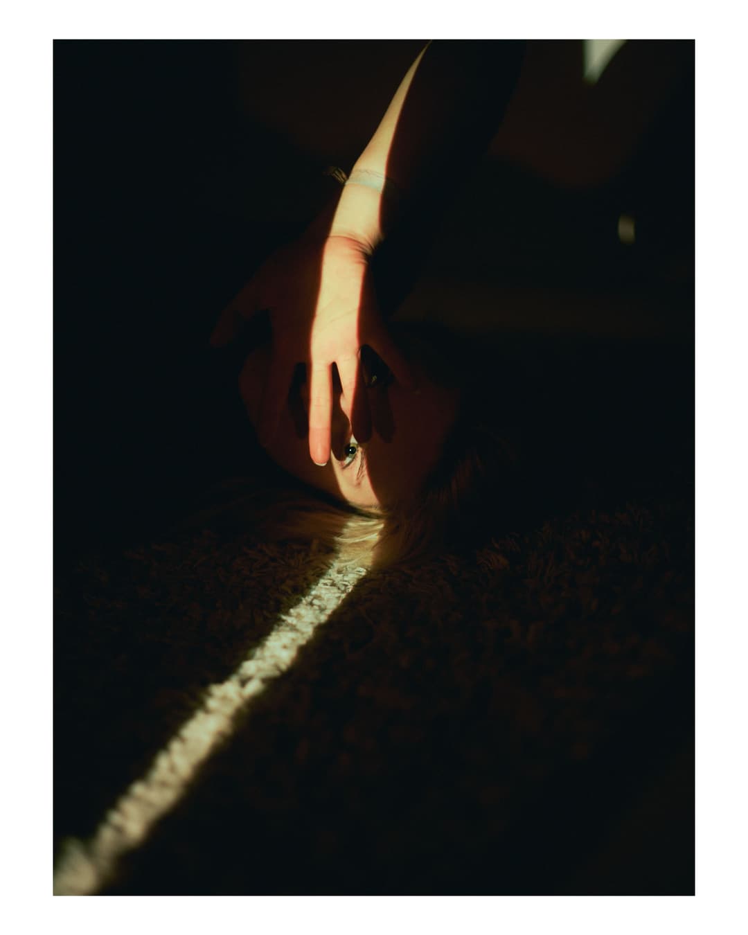 LIGHT ME UP - dark, editorial, female - photograph 9 of 12 by Marco Meyer, 2023