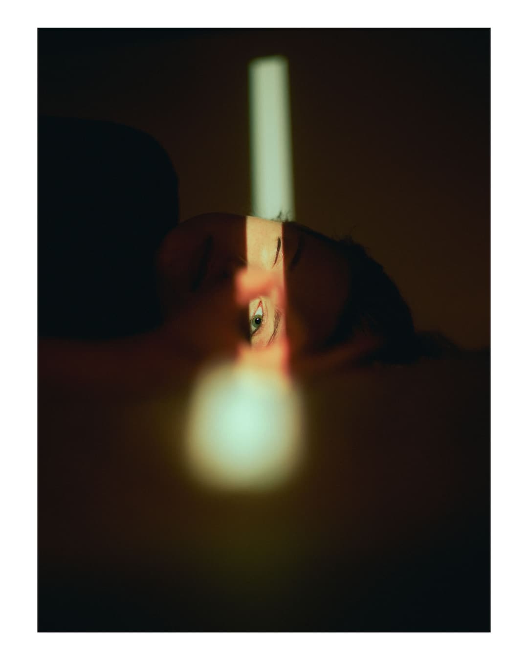 LIGHT ME UP - dark, editorial, female - photograph 11 of 12 by Marco Meyer, 2023
