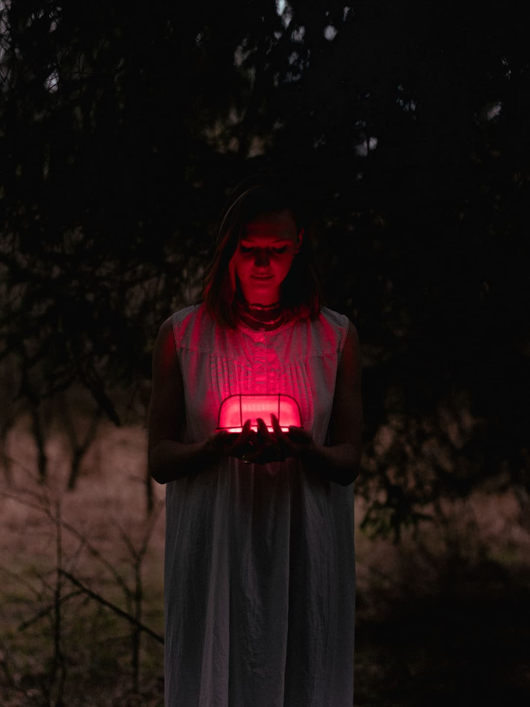 LOOK AT ME - dark, editorial, forest - photograph 5 of 9 by Marco Meyer, 2023