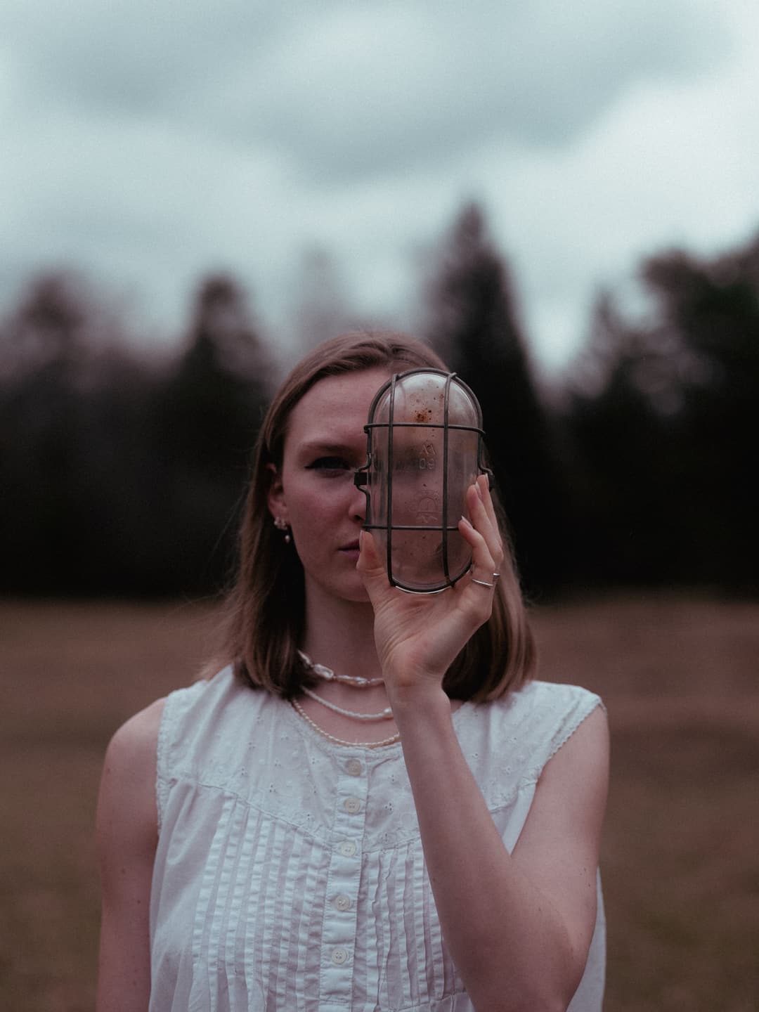 LOOK AT ME - dark, editorial, forest - photograph 8 of 9 by Marco Meyer, 2023