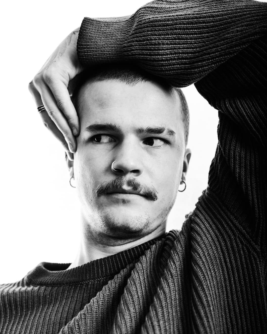 .SELF - portrait, male, studio - photograph 2 of 8 by Marco Meyer, 2025