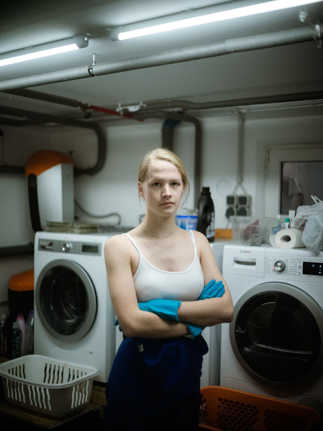 STRONG BLUE - editorial, fujifilm, model - photograph 1 of 9 by Marco Meyer, 2021