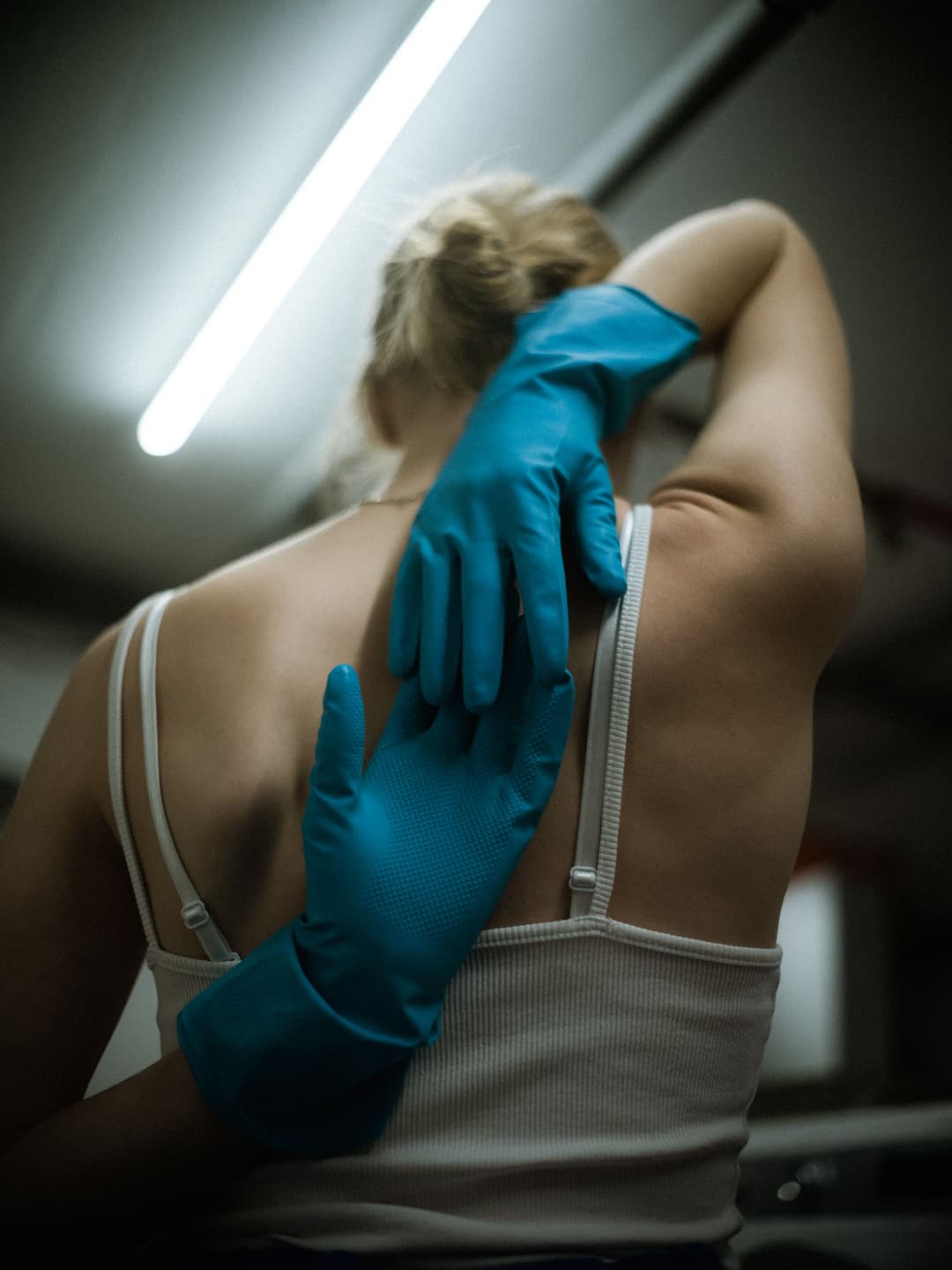 STRONG BLUE - editorial, fujifilm, model - photograph 2 of 9 by Marco Meyer, 2021