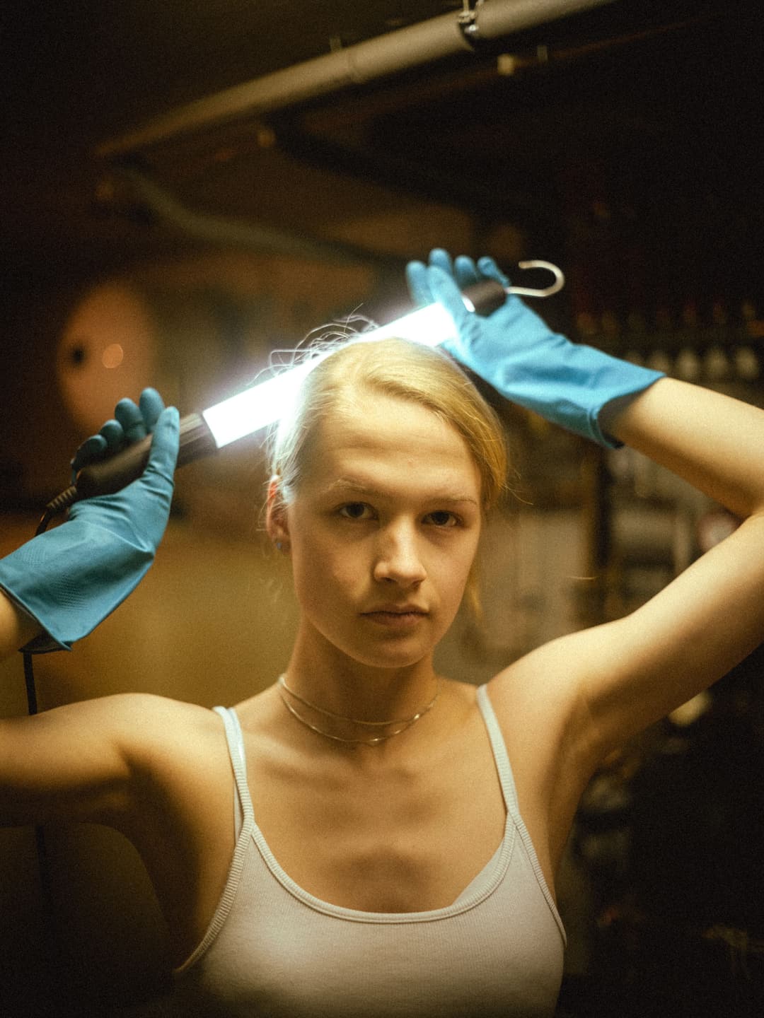 STRONG BLUE - editorial, fujifilm, model - photograph 3 of 9 by Marco Meyer, 2021