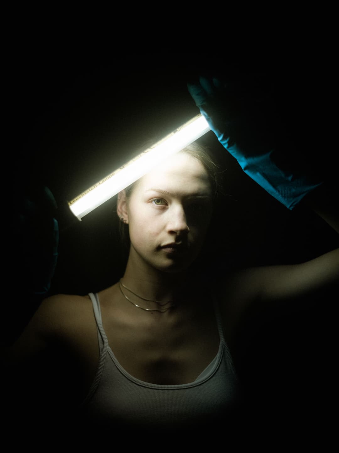 STRONG BLUE - editorial, fujifilm, model - photograph 5 of 9 by Marco Meyer, 2021