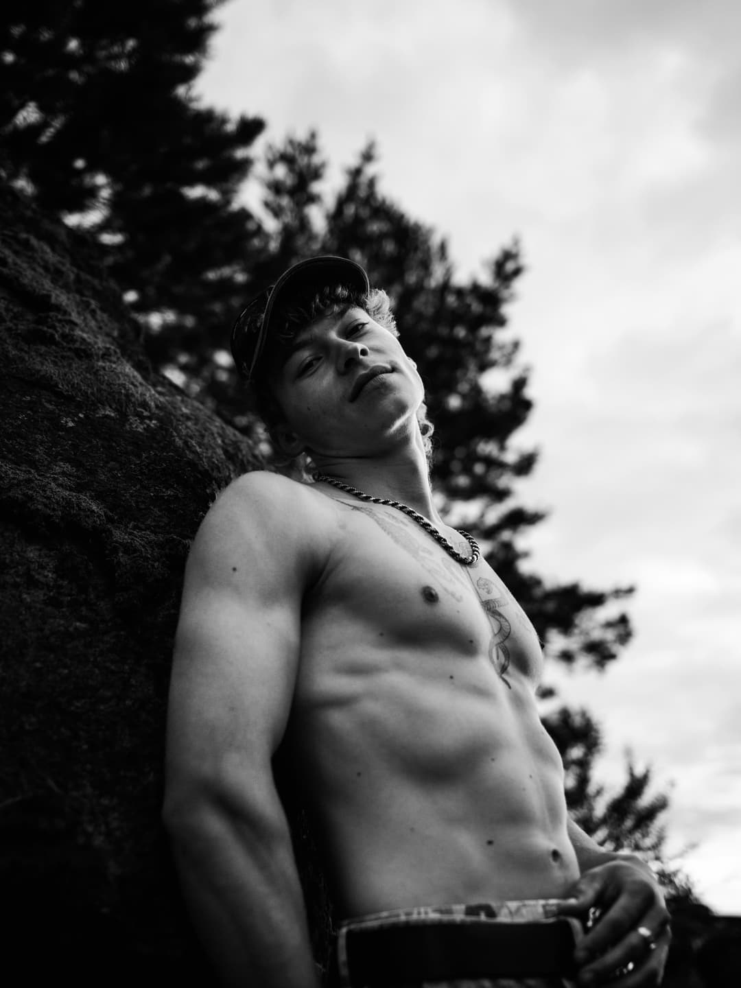 Sweden lake - portrait, editorial, male model - photograph 9 of 26 by Marco Meyer in Tived, Sweden, 2026